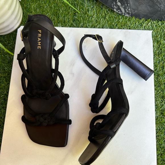 FRAME Le Hendrix Slingback Sandal size 37 US 7 women  $528 - Picture 11 of 12